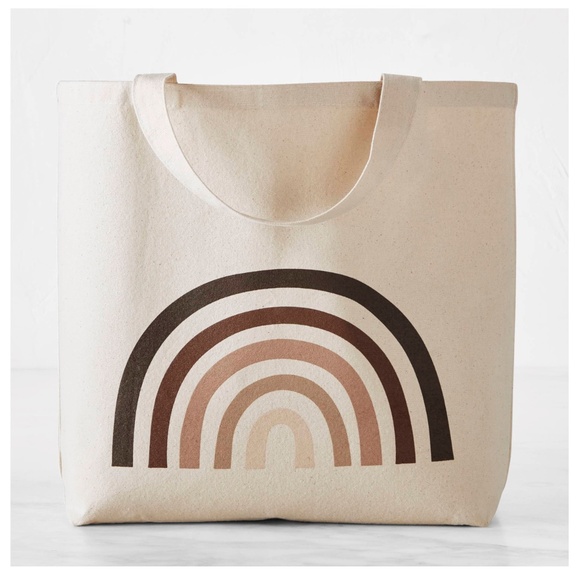 Williams Sonoma x NAACP Off White "Shades of Brown" Durable Cotton Tote NEW BNIB - Picture 2 of 5